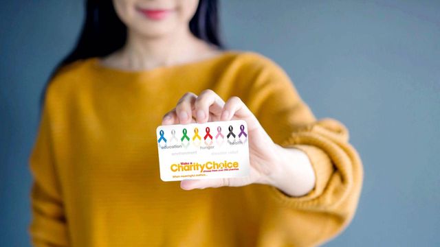 Charity Choice card