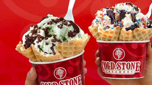 Cold Stone Creamery card